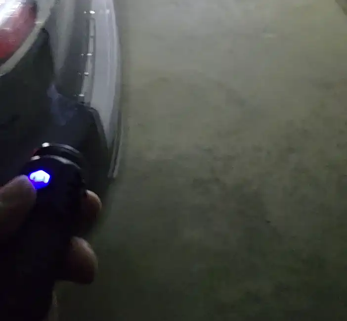 TacticalBox Flashlight — beam in darkness 3